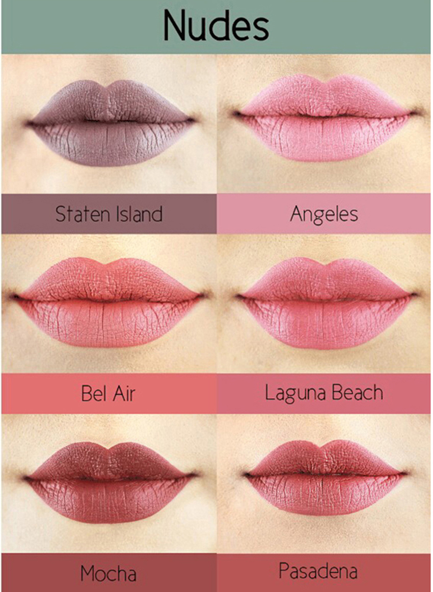 Bause cosmetics nude lipstick colors