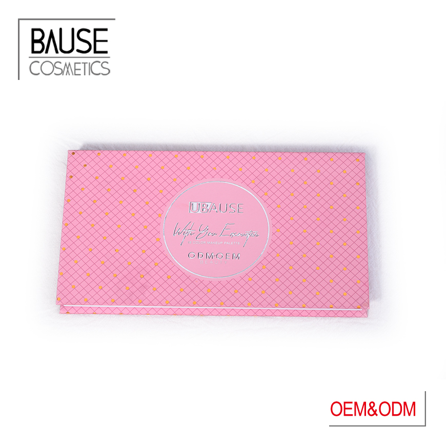 Bause Cosmetics red eyeshadow palette