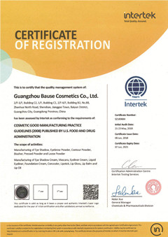 Bause GMPC certification