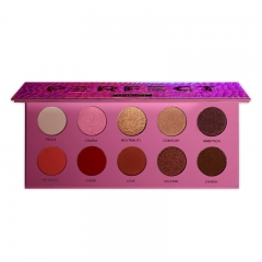 High pigment eyeshadow palette