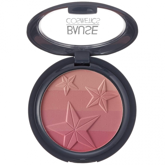 Amazon hot selling star shape mulit color cheek makeup blush