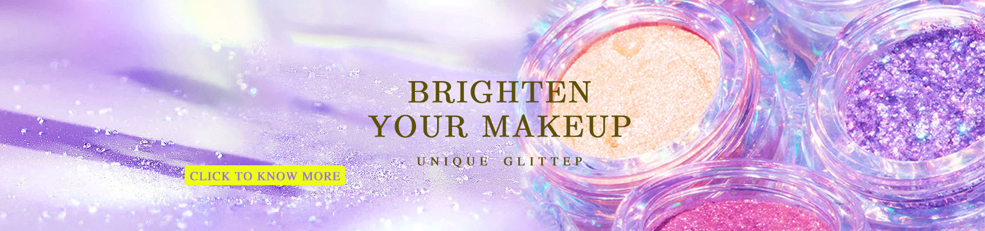 Glitter eyeshadow OEM